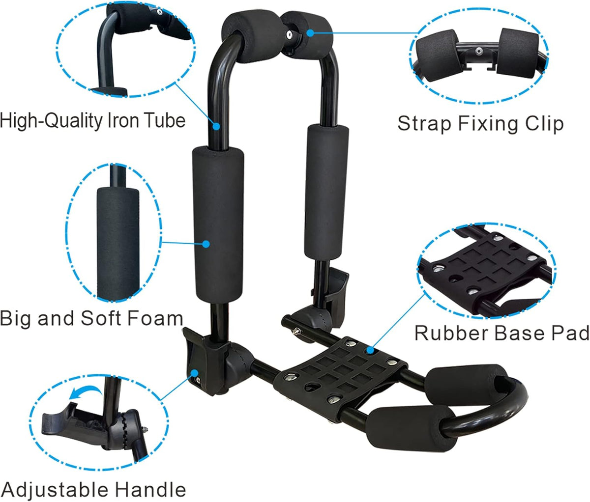 J-Style Foldable Kayak Roof Rack Pack of 2 K29308
