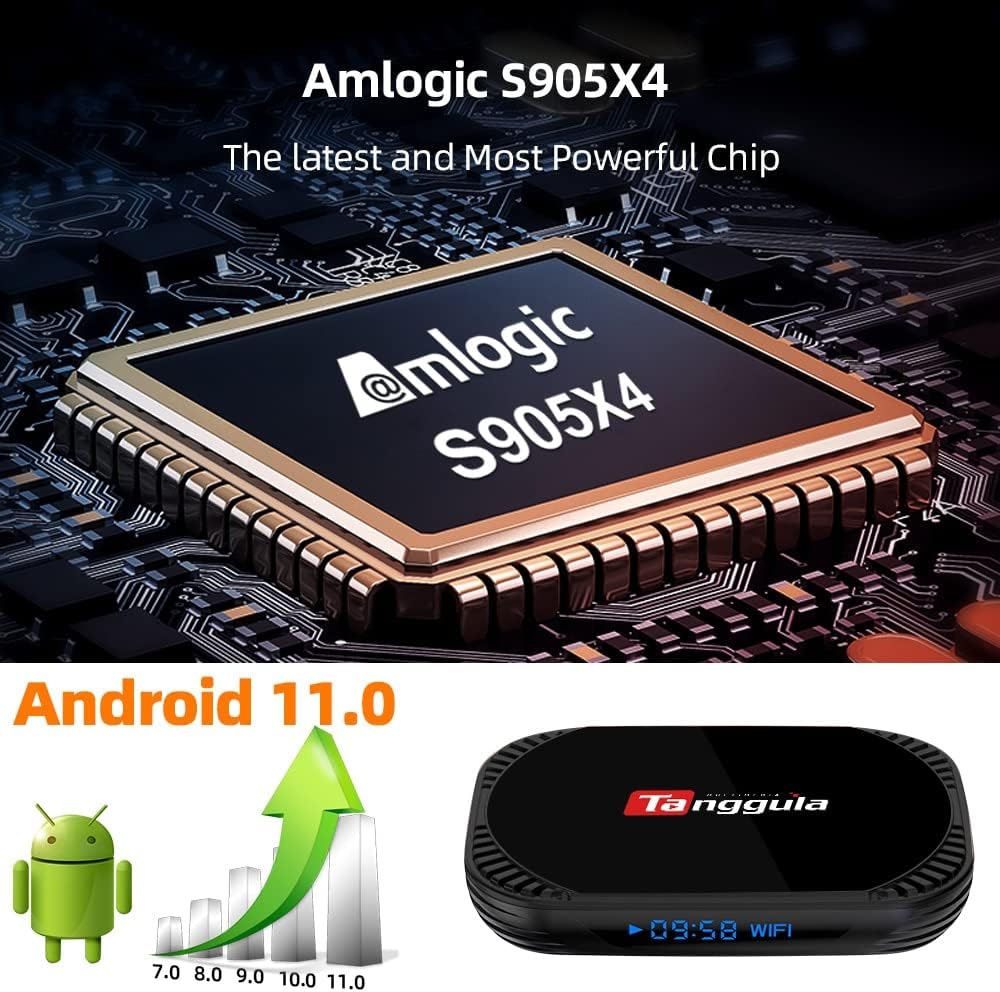 Tanggula X5 Box with Mini Keyboard Voice Remote M867