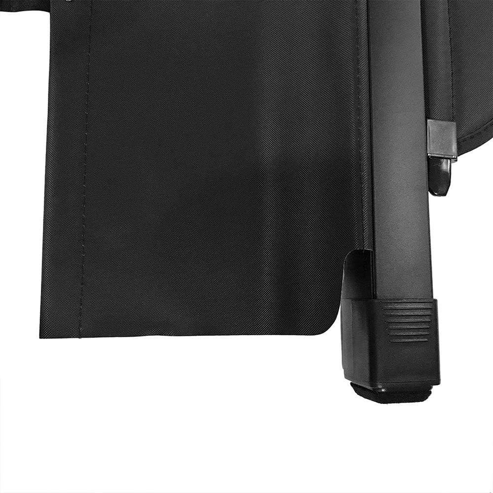 Black Retractable Trunk Shade M9227