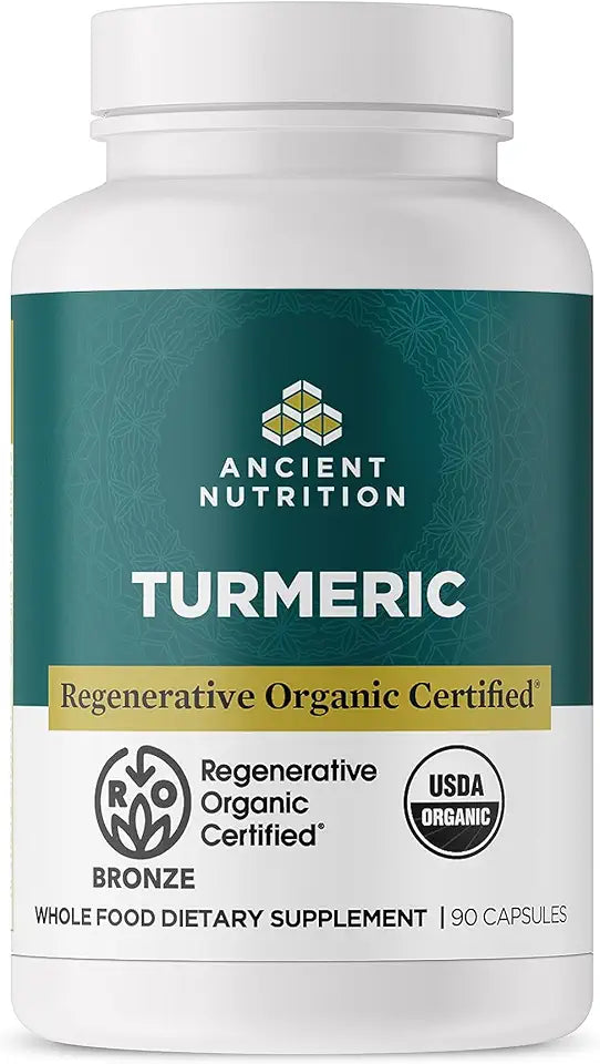 Turmeric Capsules, Once Daily, Gluten Free, 90 Count T532