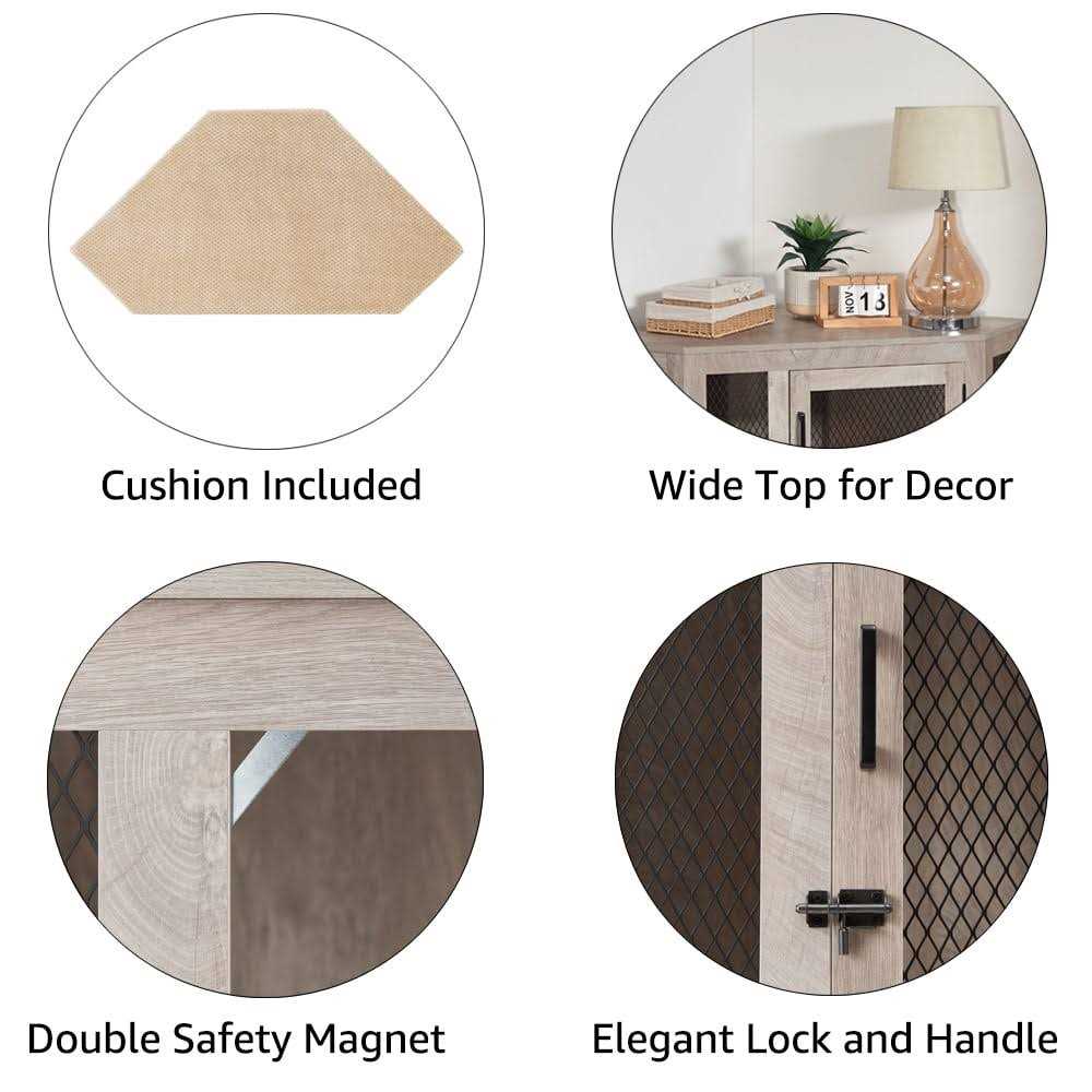 Corner Dog Crate L2516