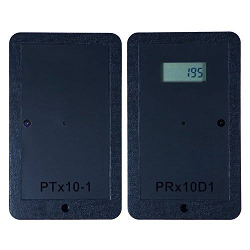 Wireless Battery Operated Bi-Directional People Counter, Black L124