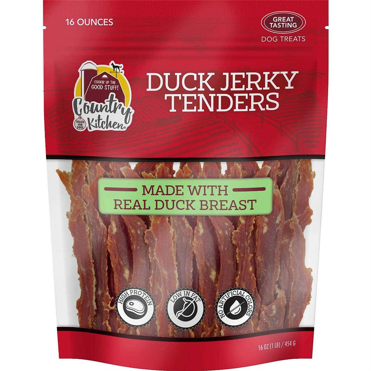 Duck Jerky Dog Treats W869417