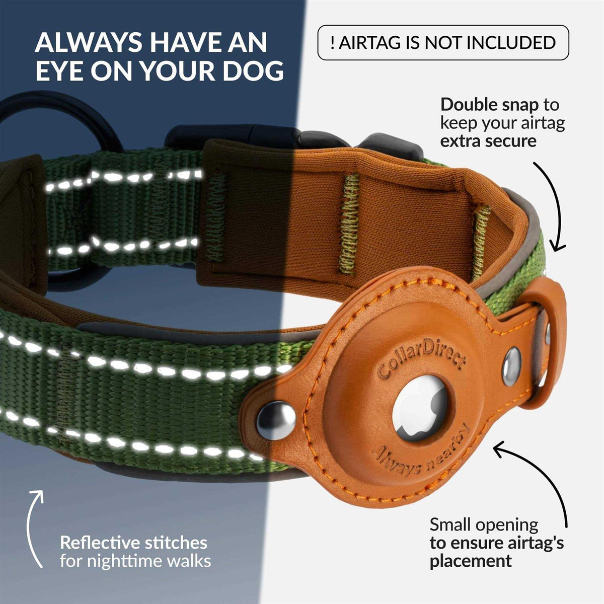 Reflective Dog Collar B19559