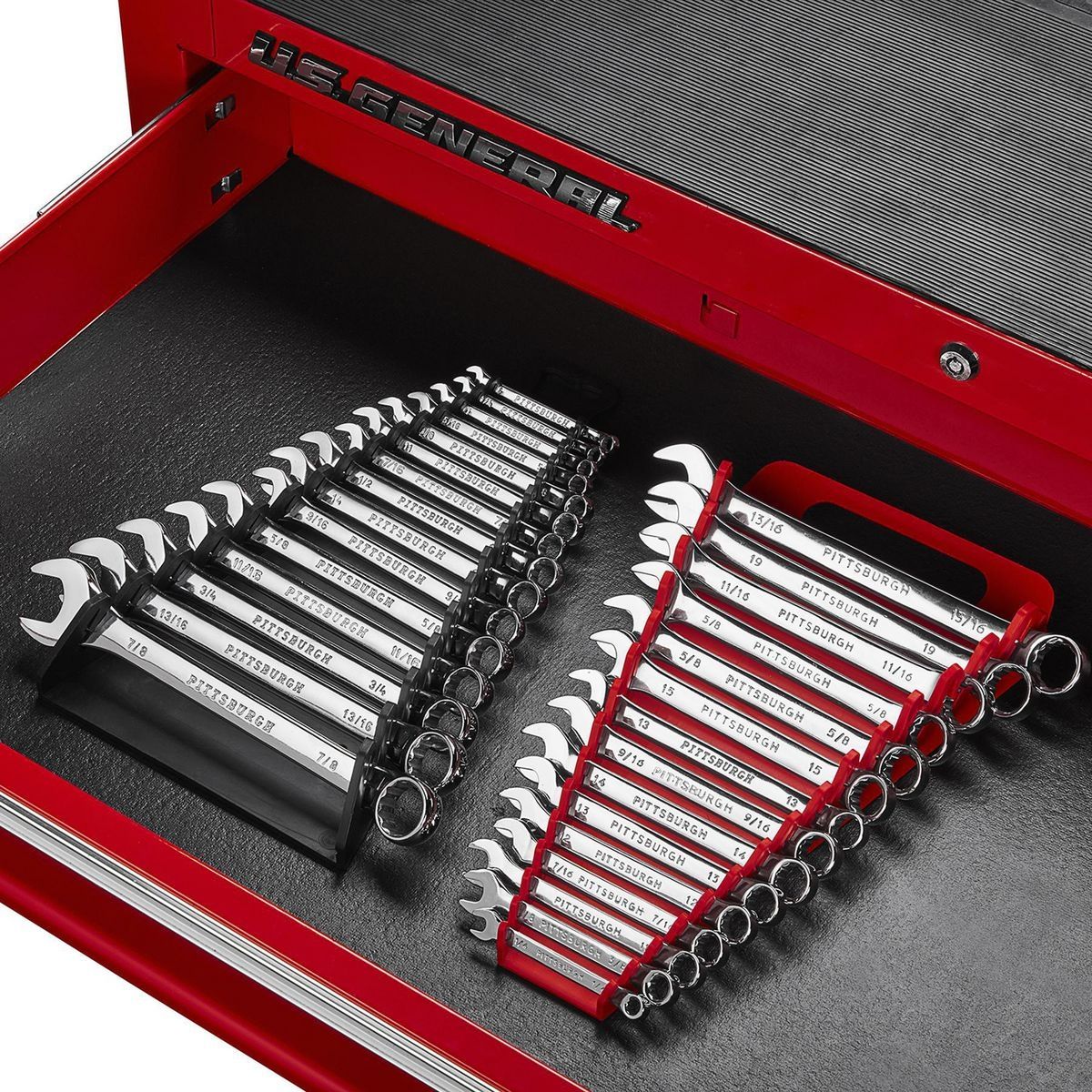 15-Slot Wrench Organizer, 2-Piece X3466